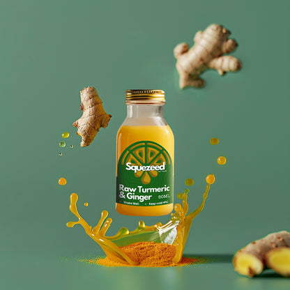 Immune Boosting Raw Turmeric & Ginger Shot